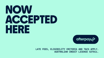 Afterpay - Now accepted here