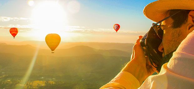 hot air balloon gold coast